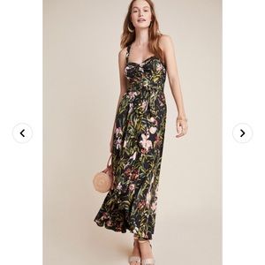 NWOT Maeve Floral Maxi Ruffle Dress 👗 S